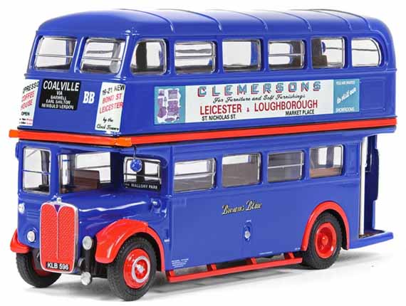 Browns Blue AEC Regent 3RT Weymann KLB596